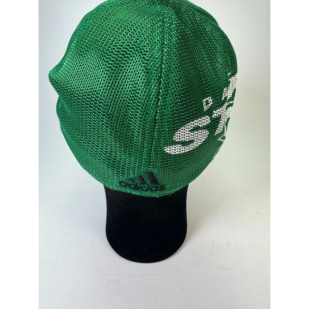 Adidas Dallas Stars NHL Structured Flex Hat Green S/M FitMax 70 Sample Cap NWT